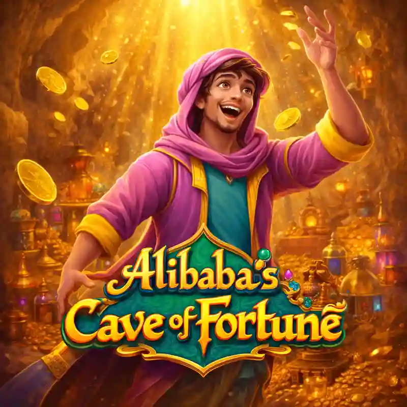 Alibabas Cave of Fortune slot game interface on phdream11
